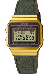 Jag Couture London Fashion Casio - A700WE - Green