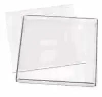 Jag Couture London Fashion Clear Perspex 17 X 17Cm Tray And 16.5 X 16.5Cm Divider