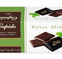 Jag Couture London Fashion Cupido Royal Mint Thins In Dark Chocolate