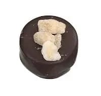 Jag Couture London Fashion Dark Ginger - Dark Chocolate With Ginger Ganache And Crystallised Ginger Decoration 13.9G