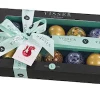 Jag Couture London Fashion Deluxe Gift Box Of 10 Boozy Picasso Chocolates With Menu Tag