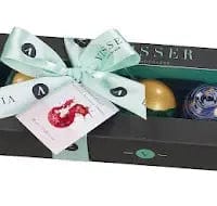 Jag Couture London Fashion Deluxe Gift Box Of 5 Boozy Picasso Chocolates With Menu Tag