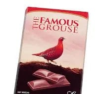 Jag Couture London Fashion Famous Grouse Milk Chocolate And Truffle Bar