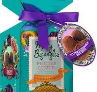 Jag Couture London Fashion Flutter Scotch Tip Top Carton Of Cocoa Dusted Truffles With Butterscotch Chips