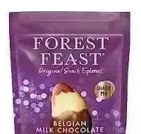 Jag Couture London Fashion Forest Feast Belgian Milk Chocolate Covered Brazil Nuts In Pouch