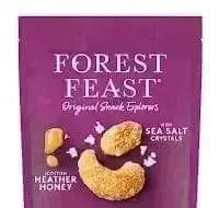 Jag Couture London Fashion Forest Feast Slow Roasted Peanuts & Cashews With Sea Salt And Honey In Pouch