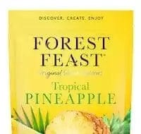 Jag Couture London Fashion Forest Feast Tropical Pineapple Pieces In Pouch