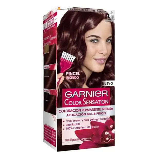 Jag Couture London Fashion Garnier Color Sensation 4.15 Chocolate