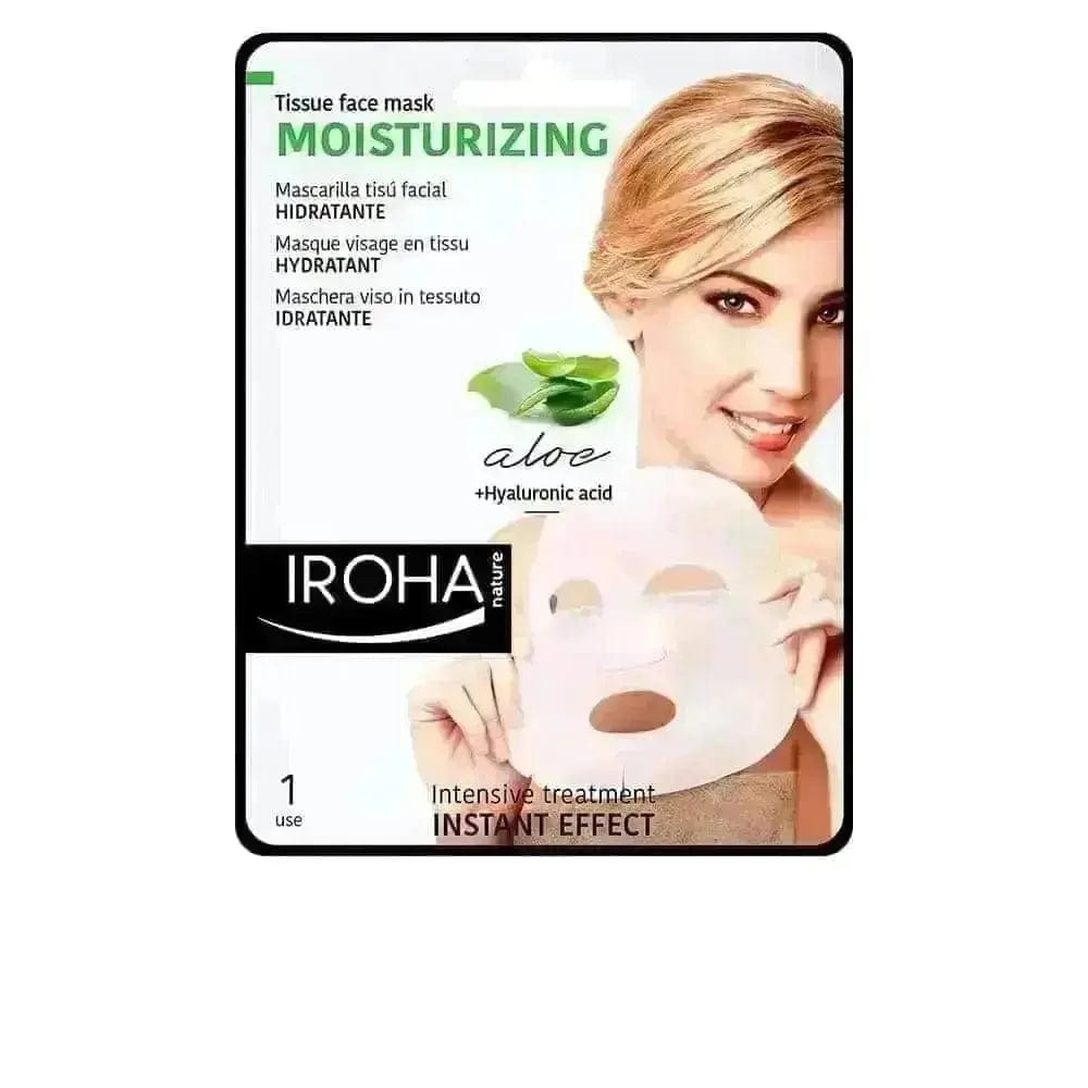 Jag Couture London Fashion Iroha Nature Moisturizing Tissue Face Mask Aloe Vera 1 Unit