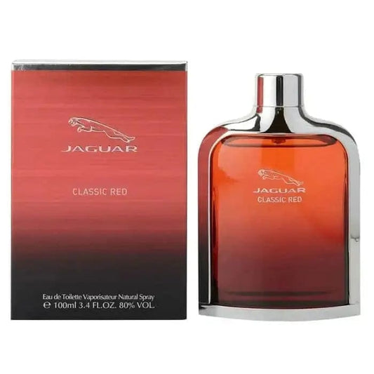 Jag Couture London Fashion Jaguar Classic Red Eau De Toilette Spray 100ml