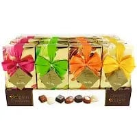 Jag Couture London Fashion Maison Pierre Belgian Chocolate Ballotins With Gold Line Giftwrap