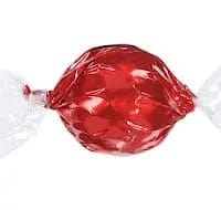 Jag Couture London Fashion Milk Sphere - Milk Chocolate Truffle In Red Foiled Twist Wrap 11G