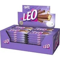 Jag Couture London Fashion Milka Leo Bar - Crisp Wafer Cream Covered In Alpine Milk Chocolate