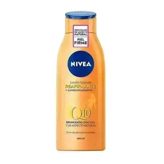 Jag Couture London Fashion Nivea Q10 Self Tanning And Firming Lotion 400ml