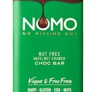 Jag Couture London Fashion Nomo Vegan & Free From -  Hazelnot Crunch Chocolate Bar