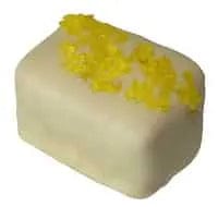 Jag Couture London Fashion Passionfruit - White Chocolate Rectangle With A Soft Passion Fruit Mousse 13G