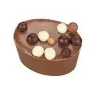 Jag Couture London Fashion Pearl - Milk Chocolate Hazelnut Praline With Chocolate Crisp Pearls 16G