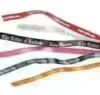 Jag Couture London Fashion Personalised Single Faced Polyester Satin Ribbon - 12Mm Wide X 600M