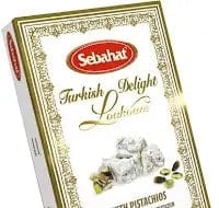 Jag Couture London Fashion Pistachio Turkish Delight In Gift Box