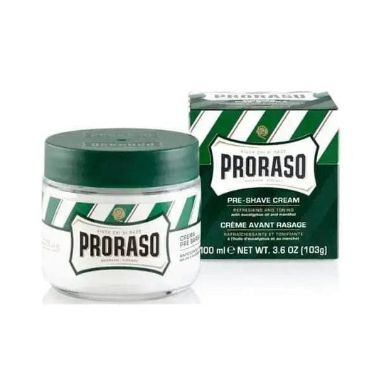 Jag Couture London Fashion Proraso Green Pre Shave Cream 100ml