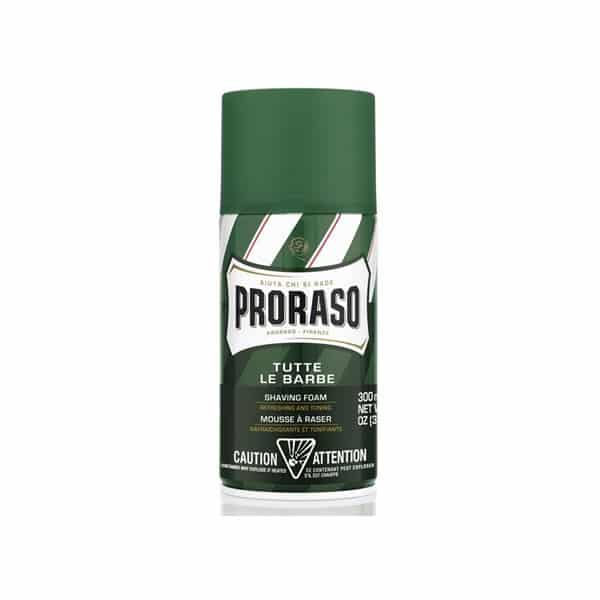 Jag Couture London Fashion Proraso Green Tutte Le Barbe Shaving Foam 300ml