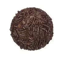 Jag Couture London Fashion Prosecco Truffle - Milk Chocolate Enrobed Prosecco Cream Rolled In Dark Vermicelli 11.1G