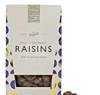 Jag Couture London Fashion Raisins Coated In Milk Chocolate In Carton