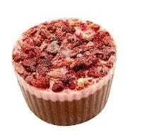 Jag Couture London Fashion Raspberry Cup - White Chocolate Cup With Freeze Dried Raspberry Pieces 12G