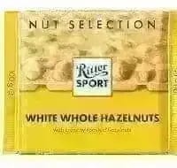 Jag Couture London Fashion Ritter Sport White Chocolate With Whole Hazelnuts Bar