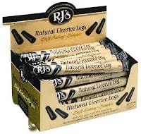 Jag Couture London Fashion Rj'S Natural Soft Eating Licorice Single Logs In Display