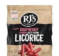 Jag Couture London Fashion Rj'S Raspberry Soft Eating Licorice Bags