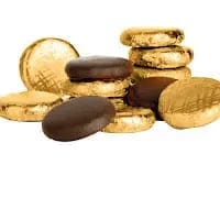 Jag Couture London Fashion Salted Caramel Crème - Dark Chocolate Covered Fondant In Gold Coloured Foil 120Pcs