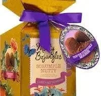 Jag Couture London Fashion Scrumple Nutty Tip Top Carton Of Cocoa Dusted Truffles With Toasted Hazelnut Pieces