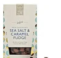 Jag Couture London Fashion Sea Salt And Caramel Fudge Coated In Milk Chocolate In Carton