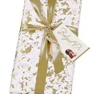 Jag Couture London Fashion Splatter Design Gift Wrapped Ballotin Of Assorted Belgian Chocolates