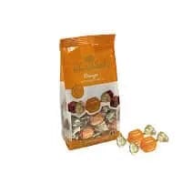 Jag Couture London Fashion Twist Wrapped Orange Flavoured Cocoa Dusted Truffles In Printed Bag