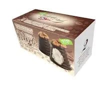 Jag Couture London Fashion Vegan Friendly Dark Chocolate Cappuccino Truffle Walnut Whirls Twin Pack