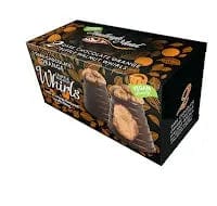 Jag Couture London Fashion Vegan Friendly Dark Chocolate Orange Truffle Walnut Whirls Twin Pack