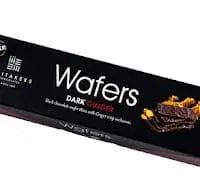 Jag Couture London Fashion Whitakers Dark Chocolate Covered Ginger Wafers In Carton