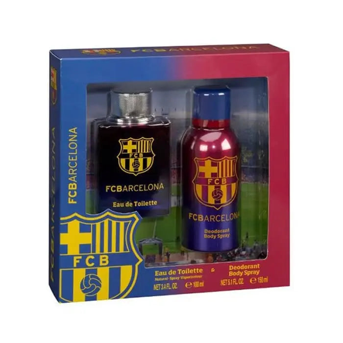 Jag Couture London FC Barcelona Eau De Toilette Spray 100ml Set 2 Pieces