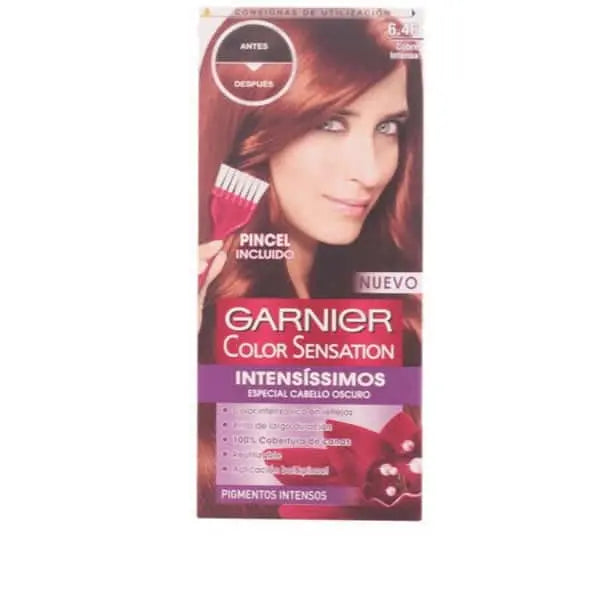 Jag Couture London Garnier Color Sensation Intensissimos 6.46 Cobre Intenso