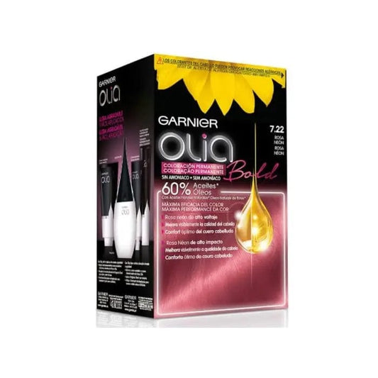 Jag Couture London Garnier Olia Permanent Coloring 7.22 Neon Pink