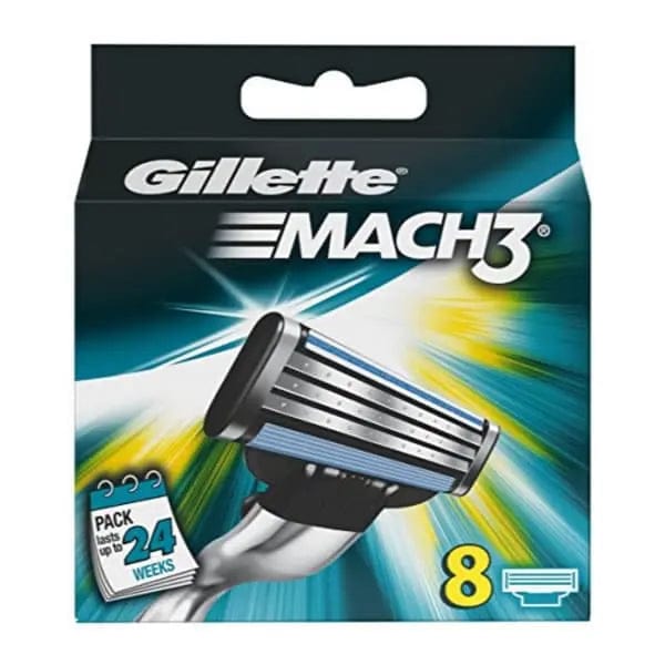 Jag Couture London Gillette Mach3 Refill 8 Units