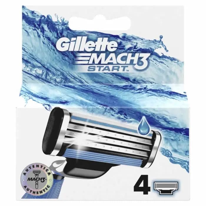 Jag Couture London Gillette Mach3 Start Refill 4 Units