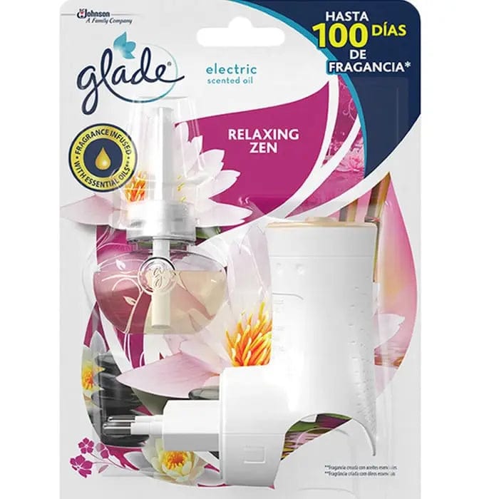 Jag Couture London Glade Electric Scented Oil Diffuser And Relaxing Zen Refill 20ml