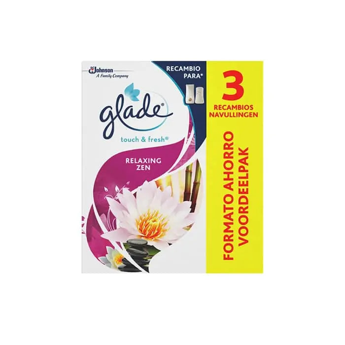 Jag Couture London Glade Touch And Fresh Relaxing Zen 3 Refill