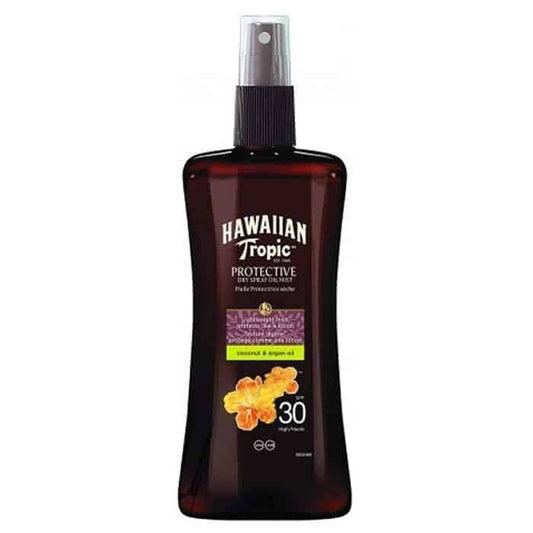 Jag Couture London Hawaiian Tropic Protective Dry Spray Oil Mist Spf30 200ml