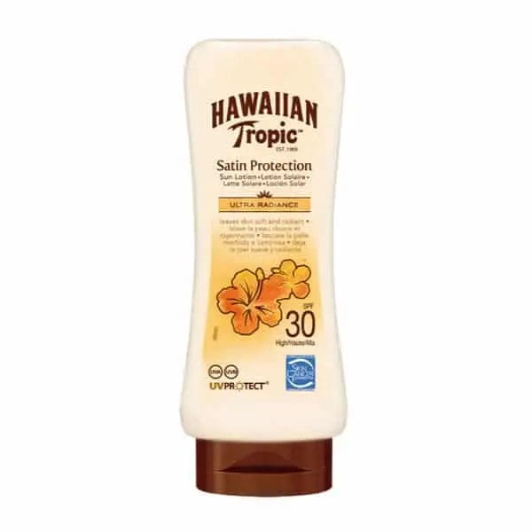 Jag Couture London Hawaiian Tropic Satin Protection Ultra Radiance Sun Lotion  Spf30 180ml