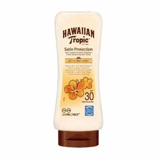 Jag Couture London Hawaiian Tropic Satin Protection Ultra Radiance Sun Lotion  Spf30 180ml