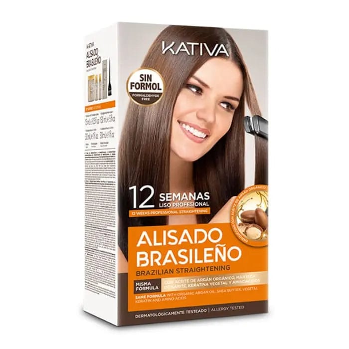 Jag Couture London Kativa Brazilian Straightening Natural Set 6 Pieces